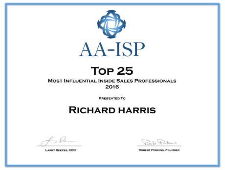 AA-ISP 2016 Award