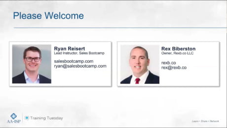 outbound sales focus on the fundamentals with Ryan Reisert and rex biberston