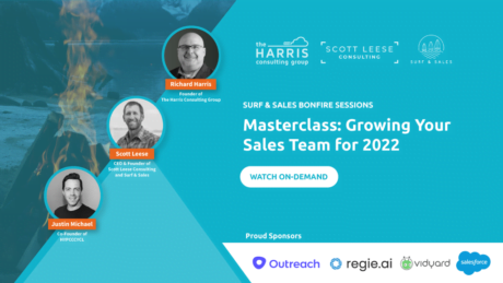 Masterclass- Growing Your Sales Team for 2022-Bonfire Session on demand