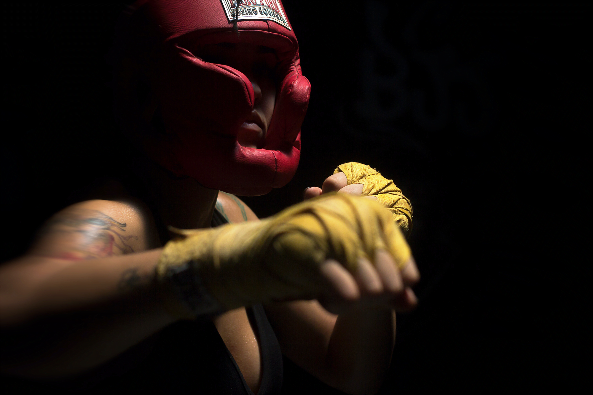 boxer-striking-a-punch
