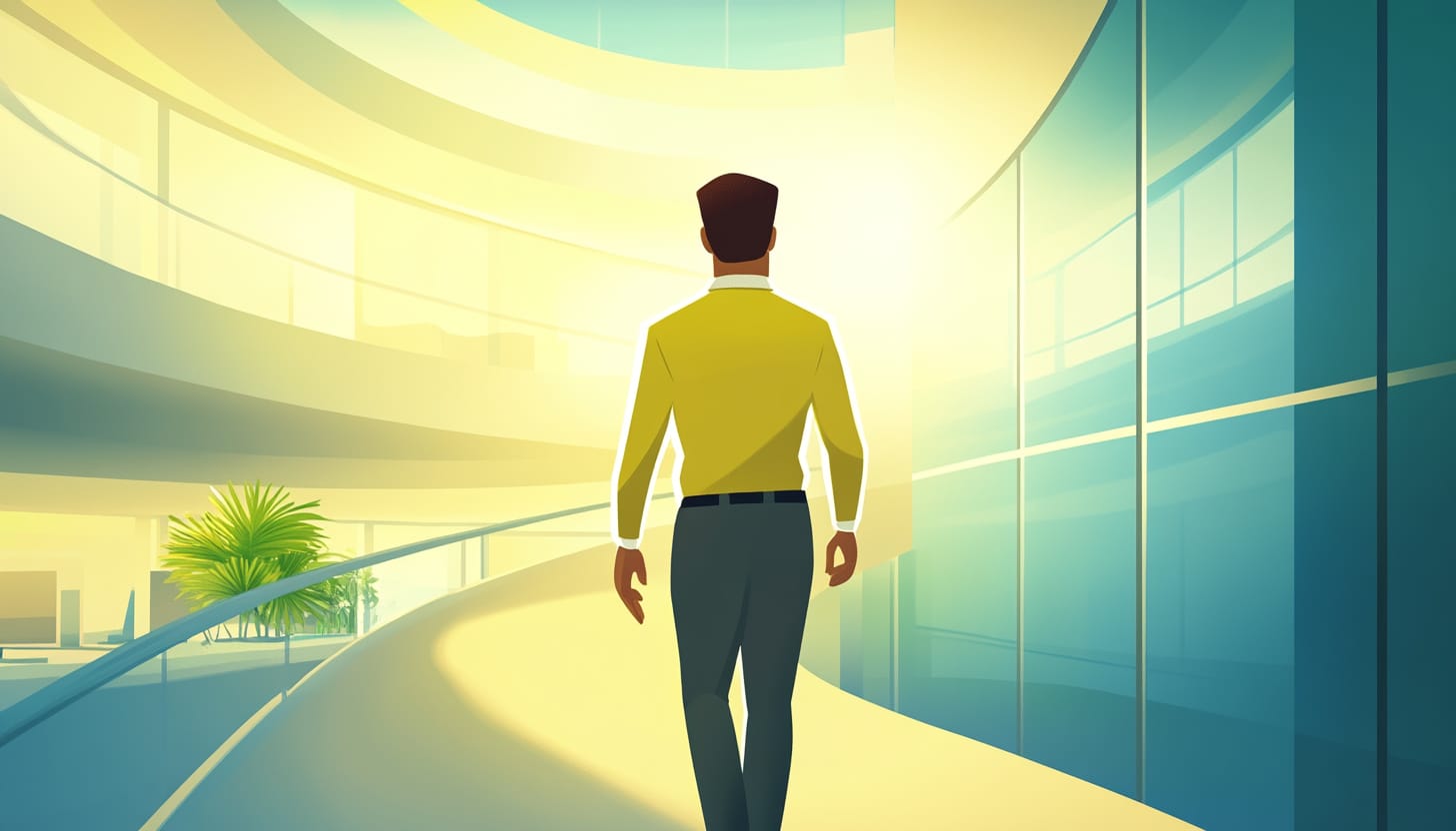 a-man-walking-through-an-office