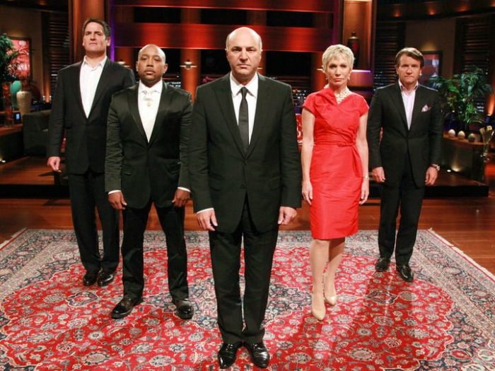 MARK CUBAN, DAYMOND JOHN, KEVIN O'LEARY, BARBARA CORCORAN, ROBERT HERJAVEC